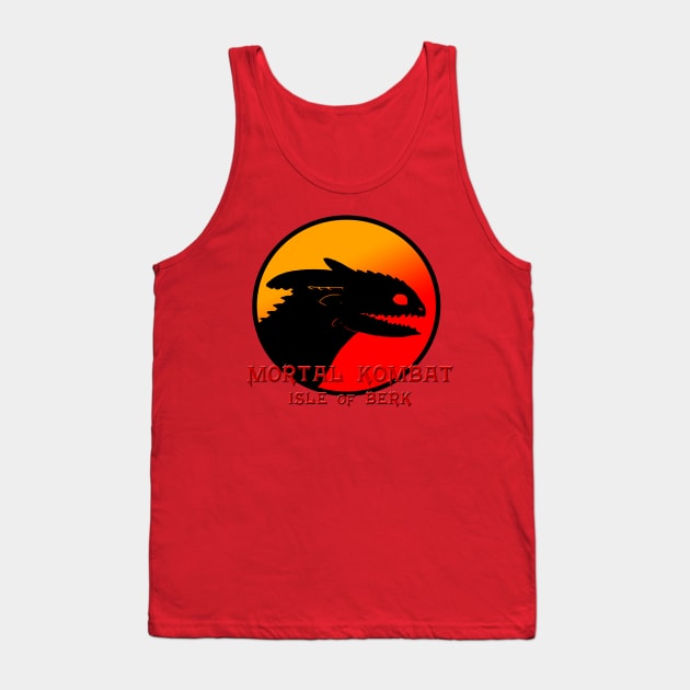 Mortal kombat Isle of Berk Tank Top by The darkcartoon